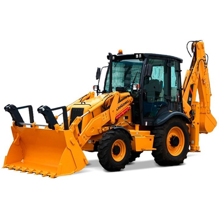 Retroexcavadora Liugong en México